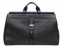 Кожаный черный мужской саквояж TARWA fa-1403-4lx