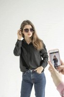 Cолнцезащитные женские очки 0390-1