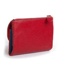 Женский кожаный кошелек Classik  DR. BOND WRS-239-1 red