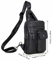 Мужская кожаная сумка Vintage 14407