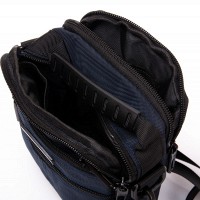 Мужская небольшая сумка через плечо и пояс Lanpad 3790 blue