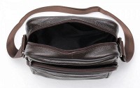Мужская кожаная сумка через плечо Vintage 20346 