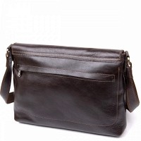 Мужская кожаная сумка через плечо Grande Pelle 11430