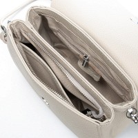 Женская кожаная сумка ALEX RAI 3230 beige