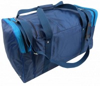 Сумка дорожная 60 л Wallaby 430-5 синяя с голубым