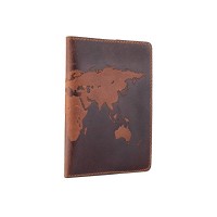 Обложка-органайзер для документов из кожи HiArt World Map PC-03-S19-1235-T001