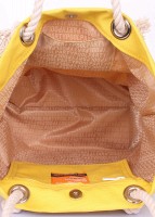 Летняя тканевая сумка POOLPARTY anchor-oxford-yellow
