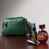 Молодежная женская кожаная сумка через плечо Vintage 22603 