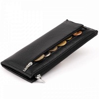 Женский кожаный кошелек ST Leather 19324 Черный