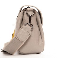 Женская кожаная сумка ALEX RAI 99118 beige