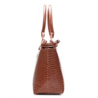 Женская кожаная сумка ALEX RAI 00108 camel