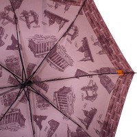 Зонт женский бежевый полуавтомат AIRTON