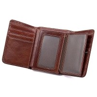 Мужской кожаный кошелек Vintage 14648