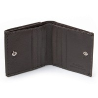 Женский кожаный кошелек Bright DR. BOND WS-219 gray