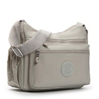 Летняя тканевая сумка Jielshi  3747 beige