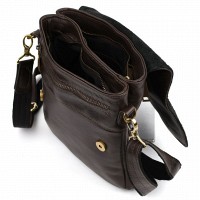 Мужская кожаная сумка через плечо TARWA GX-0022-4lx