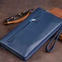 Женский кожаный клатч ST Leather 19317 Темно-синий