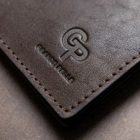 Кожаный зажим для купюр GRANDE PELLE 11547