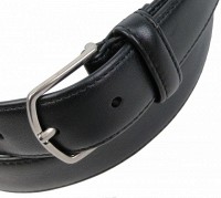 Женский кожаный ремень Farnese,Италия, SFA151 черный