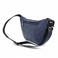 Мужская кожаная сумка бананка, сумка напоясная TARWA RK-8179-3md