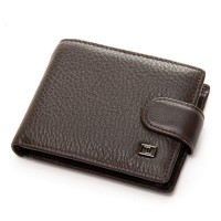 Мужской кожаный кошелек BE BRETTON 208-0611 brown