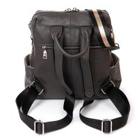 Женская кожаный рюкзак ALEX RAI 8781-9 grey