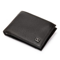Мужской кожаный кошелек с зажимом для купюр BE BRETTON 168-24B black