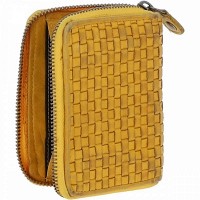 Женский кожаный кошелек Ashwood D80 Yellow