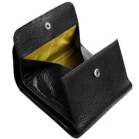 Женский кожаный кошелек SMITH CANOVA FUL-28611-black