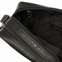 Женская кожаная сумка Visconti S40 Brooklyn (Black)