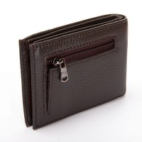 Мужской кожаный кошелек с зажимом для купюр BE BRETTON 168-24A brown