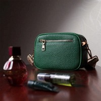 Молодежная женская кожаная сумка через плечо Vintage 22613 