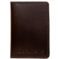 Кожаная обложка для документов DNK LEATHER dnk-minidoc-r-colf