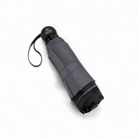 Зонт женский механический Fulton L930 Mini Invertor-1 Black & Charcoal