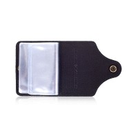 Картхолдер из кожи HiArt CH-03 Shabby Light Olive 7 wonders of the world