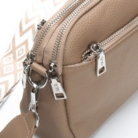 Женская кожаная сумка ALEX RAI 8960 khaki