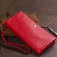 Женский  кожаный кошелек ST Leather 19315 Красный