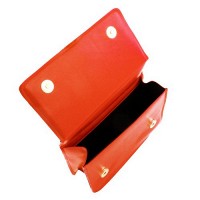 Женский клатч из кожезаменителя VALIRIA FASHION 5DETAA308-orange