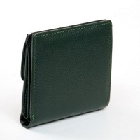 Женский кожаный кошелек Bright DR. BOND WS-33 green