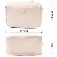 Молодежная женская кожаная сумка через плечо Vintage 22591 