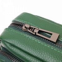 Молодежная женская кожаная сумка через плечо Vintage 22635 