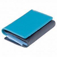 Женский кожаный кошелек Visconti BORA rb43 blue m