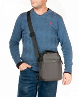 Сумка через плечо Lanpad A0935 gray