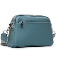 Женская кожаная сумка ALEX RAI 8960 l.blue