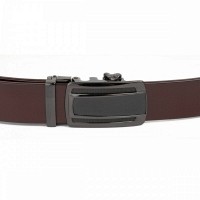 Мужской кожаный ремень автомат Vintage 20295