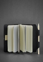 Кожаный блокнот  (софт-бук) BlankNote 3.0 черный BN-SB-3-MI-G