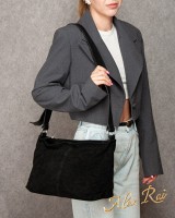 Женская замшевая сумка ALEX RAI 8818 black
