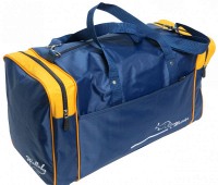 Сумка дорожная 38 л Wallaby 340-2  синяя с желтым