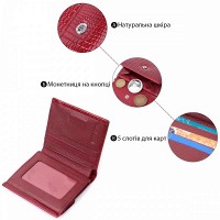 Женский лаковый кожаный кошелек ST Leather 22705 