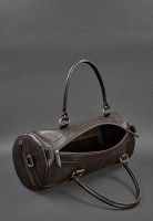 Мужская  кожаная сумка Harper темно-коричневая краст BN-BAG-14-CHOKO